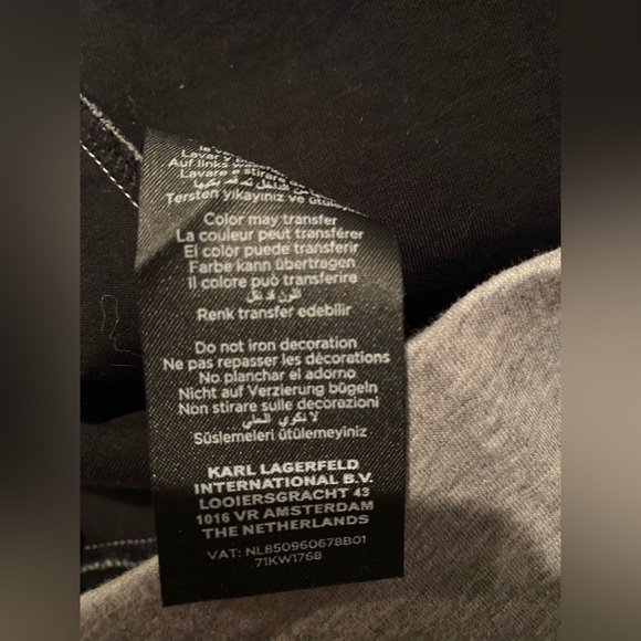 Karl Lagerfeld Plexi Choupette Cat Sweatshirt Crewneck Top Kitty Kitten Face (S) - Picture 8 of 8